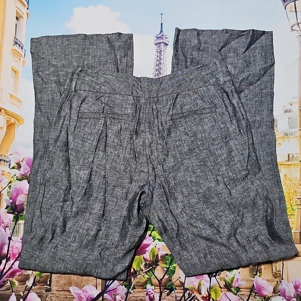Banana‎ Republic Linen Gray Pants Size 8 - Picture 6 of 6